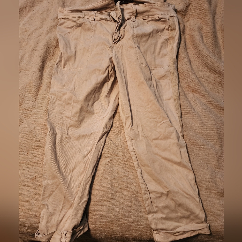 Torrid Tan Cropped Panta